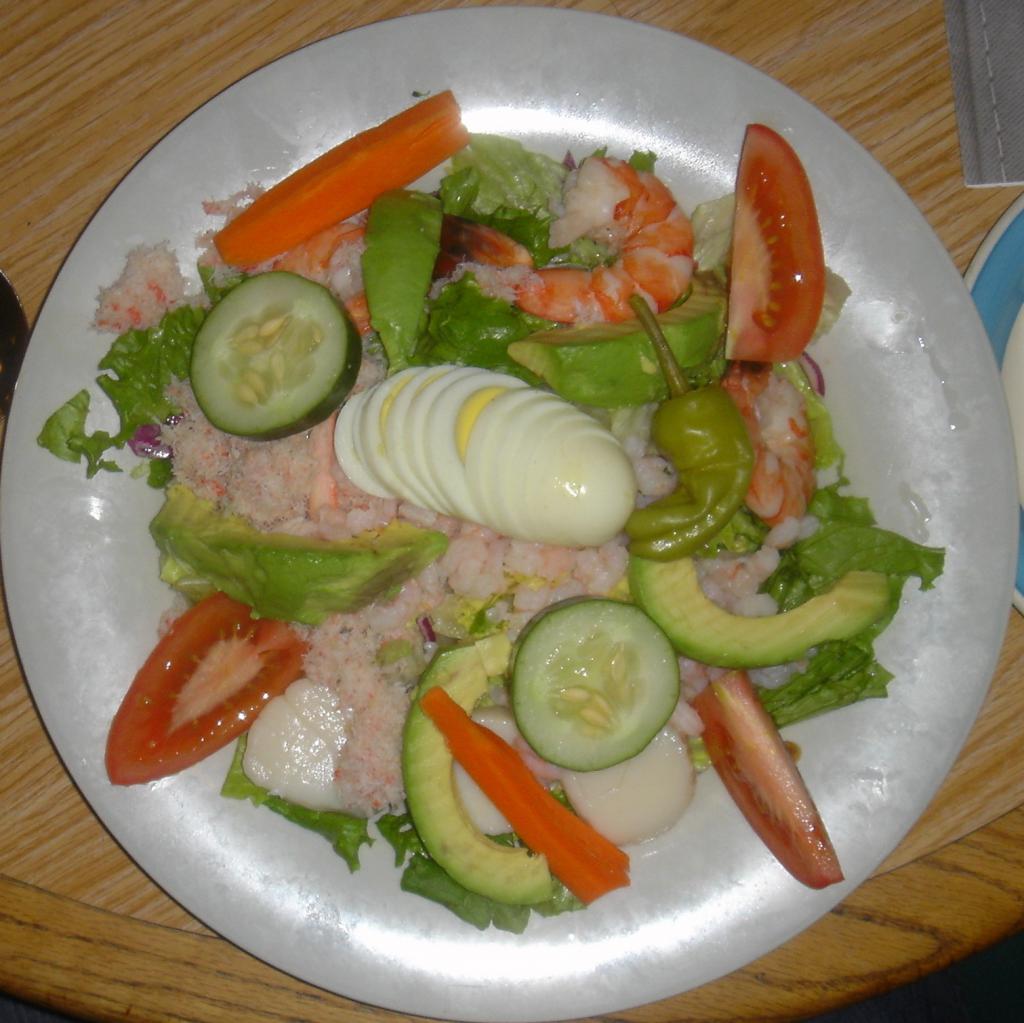 cold seafood salad